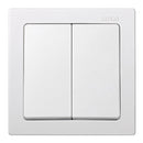 INTERRUPTOR DUPLO DE SUPERFÍCIE, 10 AX 250 V~, IP20, SÉRIE SIMON7