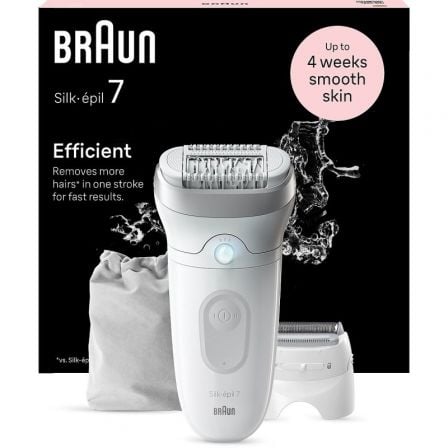 Braun Silk-épil 7 7-041 Cinzento, Branco