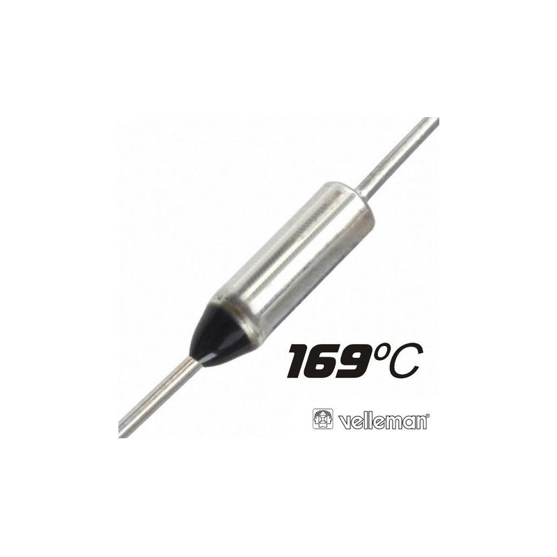 FUSÍVEL TÉRMICO 169ºC 250V VELLEMAN