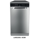 MÁQUINA DE LAVAR LOIÇA WHIRLPOOL WH6FB10BS7A0X( 10 TALHERES - 9 P