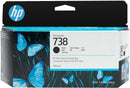 HP Tinteiro DesignJet 738 Preto (130 ml)