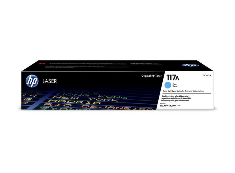 HP Toner Laser Original 117A Ciano