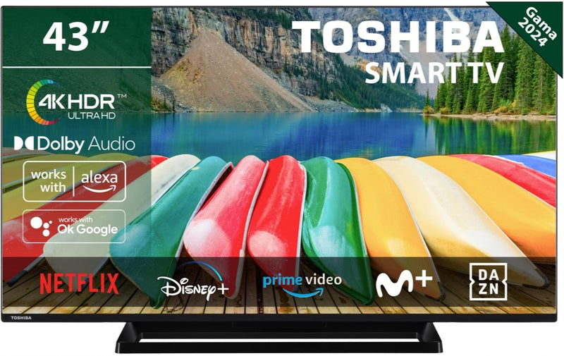 TV TOSHIBA 43" 43UV3363DG UHD SMART TV PEANA