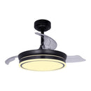 VENTOINHA TETO RETRACT CRISTAL MOSS MINI 46W MD