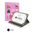 FUNDA SUBBLIM TRENDY FASHION GIRLS PARA TABLETS DE 10.1"-11"