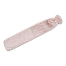 SACO DE ÁGUA COMPRIDO FORRADO COM CAPA DE PELÚCIA, 1900 ML, CORES