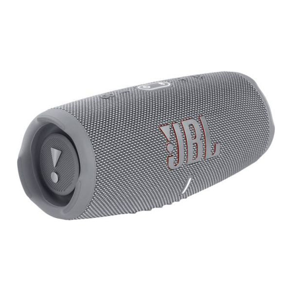 COLUNA JBL CHARGE 5 PORTABLE WATERPROOF WITH POWERBANK GREY