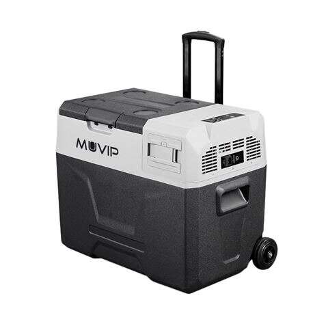 ARCA PORTÁTIL MUVIP COM COMPRESSOR 40L LUZ LED TEMPERATURA -20º+2