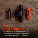 LANTERNA FRONTAL RECARREGÁVEL BLUELINE 1000 FLEX POWER, 1000 LM