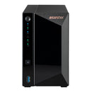 NAS ASUSTOR 2-BAY, REALTEK RTD1296 4C 1.4GHZ2GB2.5GBEUSB, 3Y WTY