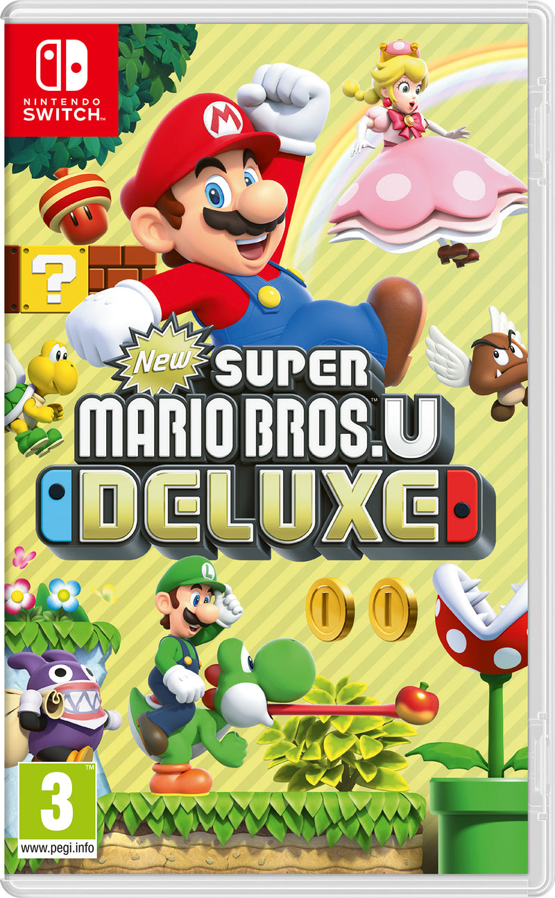 Nintendo New Super Mario Bros. U Deluxe, Switch Inglês, Espanhol