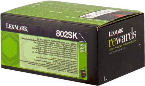 Lexmark 802SK toner 1 unidade(s) Original Preto