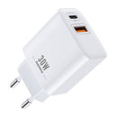 CARREGADOR DE PAREDE REMAX, RP-U82, USB, USB-C 30W BRANCO