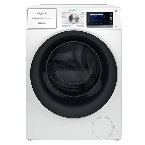 MÁQUINA DE LAVAR ROUPA WHIRLPOOL W809ADSILENCESPT( 1400 RPM - 10