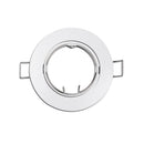 ANEL DE HALOGÊNIO METÁLICO. OSCILANTE. COR BRANCA. Ø8,4CM