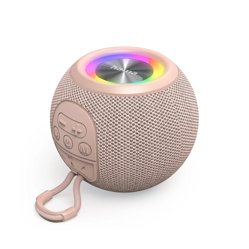 COLUNA HAMA "BALL SHAPE SPEAKER" BLUETOOTH LOUDSPEAKER, 5 LIGHT M