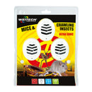 PACK 3 UNID. REPELENTE PRAGAS ULTRASSÓNICO WEITECH