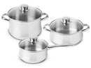 SILAMPOS - CONJ. 3 PEÇAS LOW COST CLASSIC GLASS 637122V70520