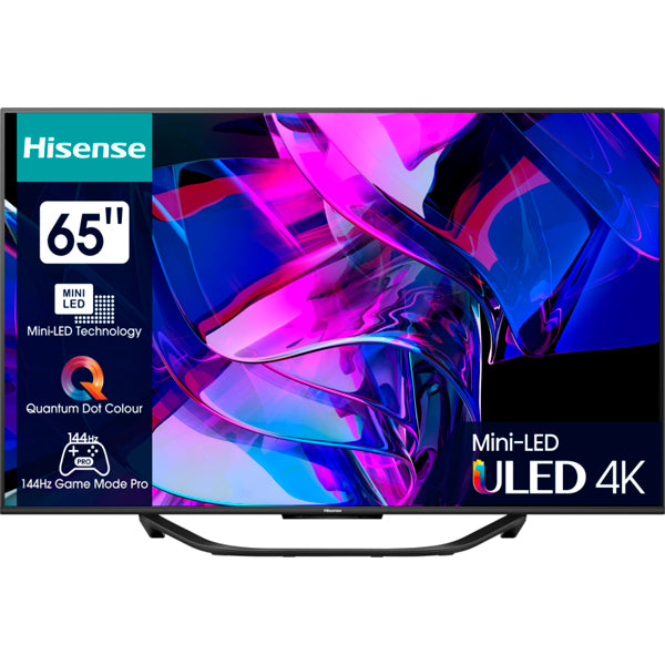 SMART TV HISENSE 65"MINI-LED 4K U7KQ