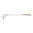 CABO COM FICHA TIPO F 5M 3X1.5MM 4,8MM 16A 250V T/TL BRANCO. SOLE