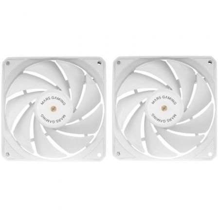 PACK 2 VENTILADORES MARS GAMING MF-NCLX2 12CM