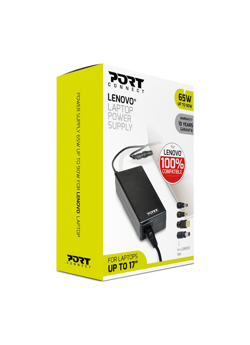 PORT CARREGADOR UNIVERSAL MULTITIP PARA LENOVO 65W