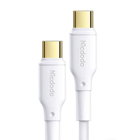 CABO USB-C PARA USB-C MCDODO 100W 1.2M BRANCO