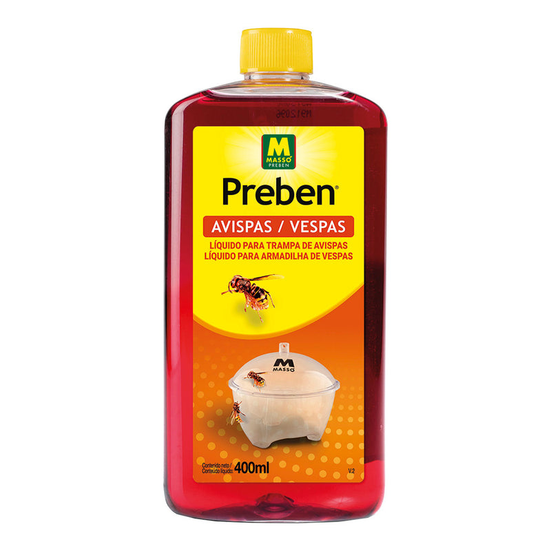 ARMADILHA ATRAI VESPAS PREBEN 400ML PREBEN 231183 MASSÓ