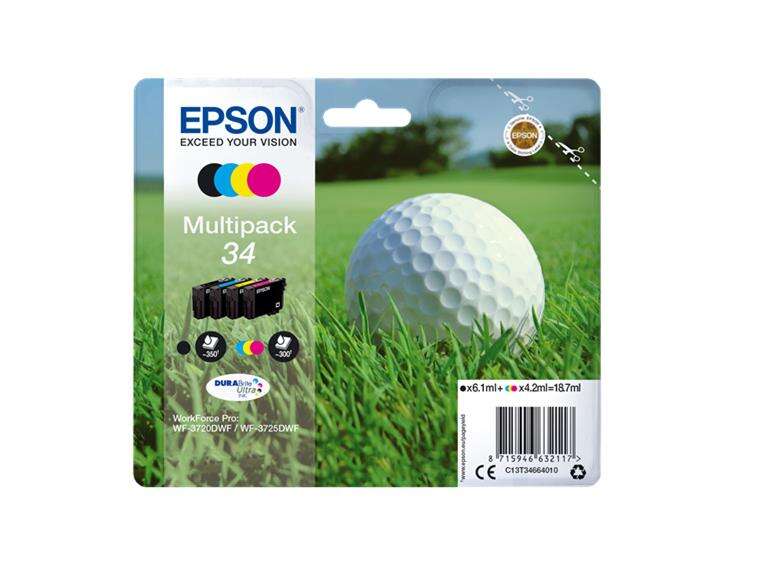 Epson Golf ball C13T34664010 tinteiro 1 unidade(s) Original Rendi