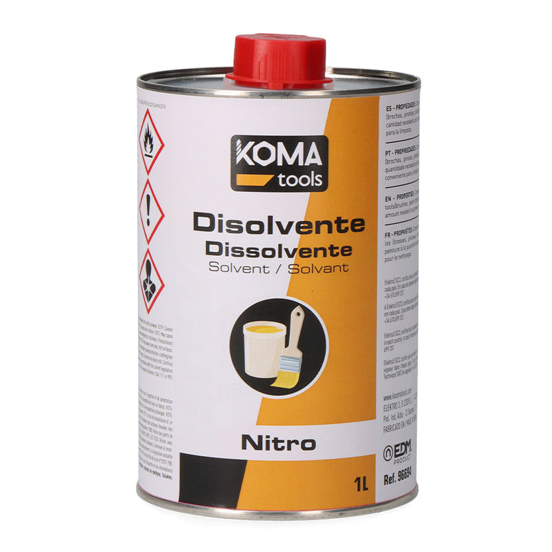 DISSOLVENTE 1 LITRO KOMA TOOLS