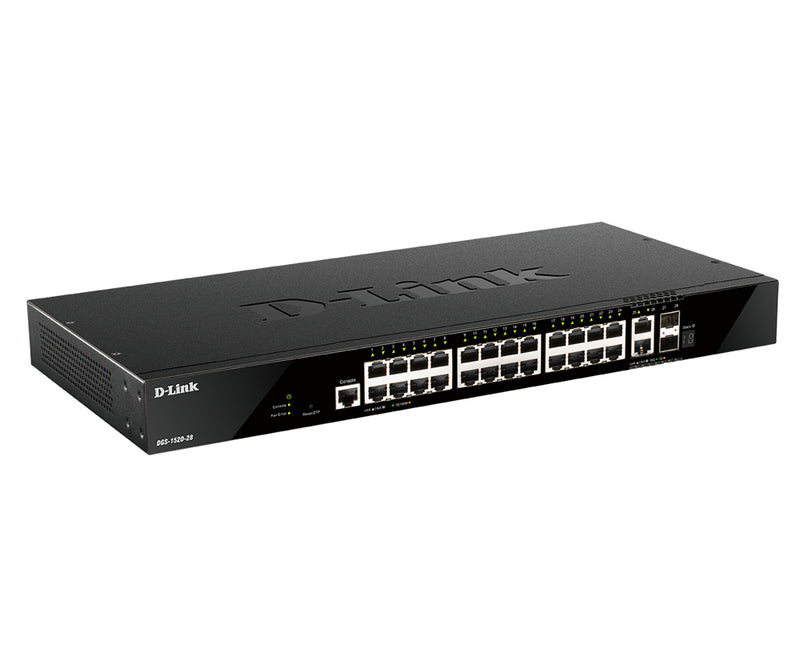 24 X GIGABIT PORTS, 2 X 10GBASE-T PORTS AND 2 X 10G SFP+ PORTS SM