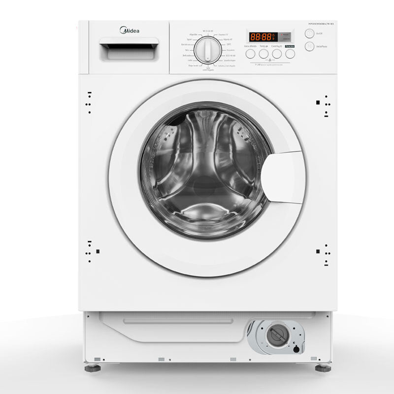 MÁQUINA DE LAVAR ROUPA DE ENCASTRE 8KG MIDEA MFG10W80BAW-ES