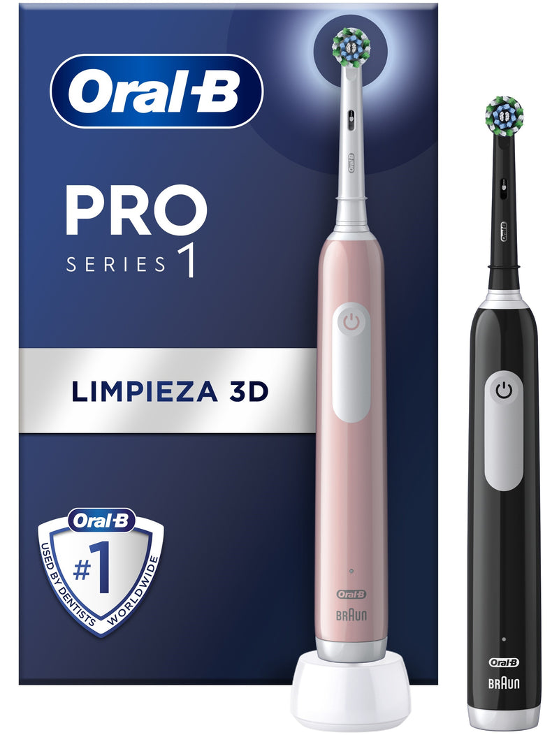 CEPILLO DENTAL ORALB PRO1 PINK+BLACK