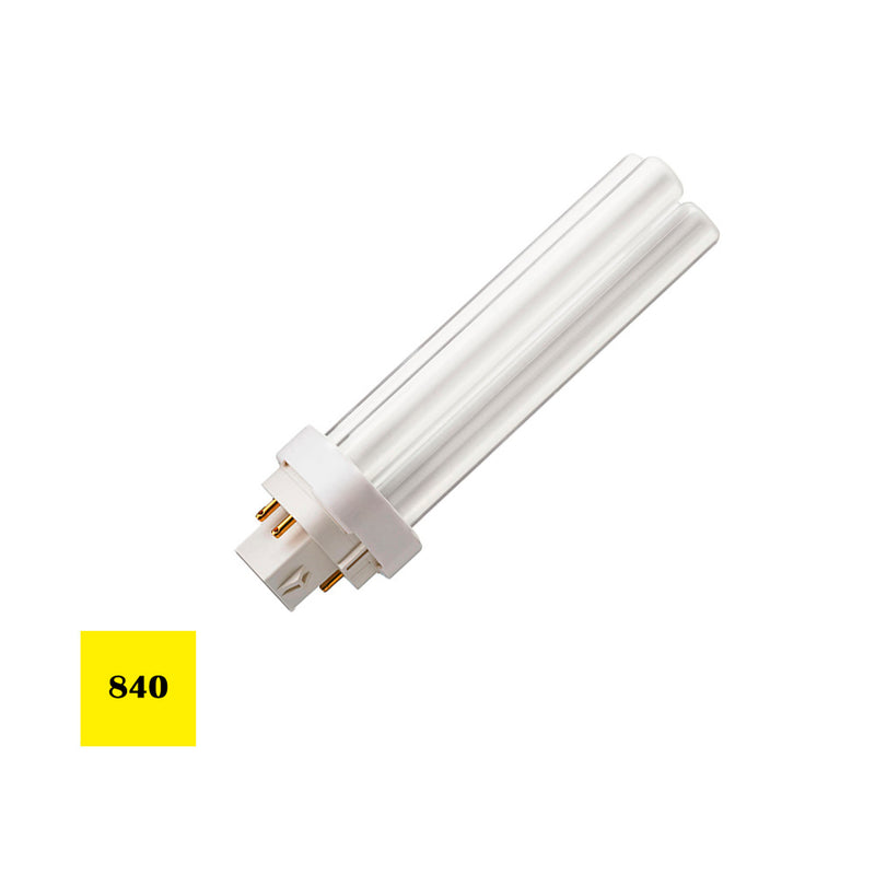 LÂMPADA DE BAIXO CONSUMO RALUX DUO/E 26,9W G24Q-3 PLD-4PIN 4000K.