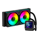 ABYSM OCEANIC LCD 240 ARGB KIT DE REFRIGERACION LIQUIDA - 2 VENTI