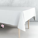 ROLO TOALHA DE MESA PVC BRANCO LISO 140CM X 25M EXMA