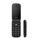 TELÉFONO MÓVIL QUBO X-209 4G PARA PERSONAS MAYORES NEGRO