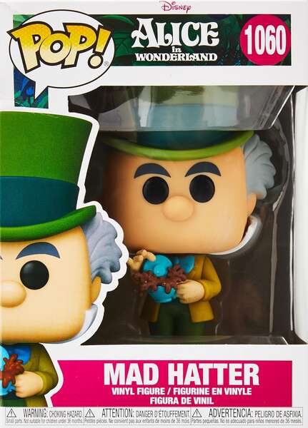 FUNKO POP MAD HATTER - DISNEY ALICE IN WONDERLAND 9.5CM