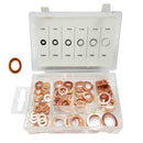SET DE 80 ANILHAS VARIOS TAMANHOS EM COBRE