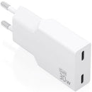 CARGADOR DE PARED GAN AISENS A110-1003 2XUSB TIPO-C 30W BLANCO