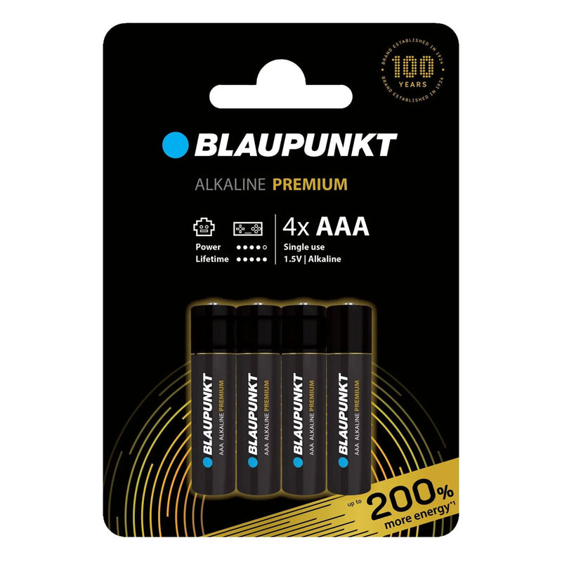 BLAUPUNKT PILHAS ALKALINE PREMIUM 4XAAA