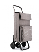 CARRO-COMPRA ROLSER SBE018 SBELTA TWEED 4.2 CINZA