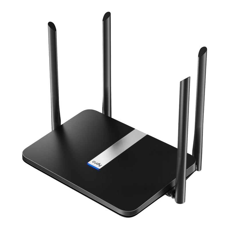 ROUTER CUDY ROUTER AX1800 DUAL BAND WIFI 6 5 PORTAS 4 ANTENAS