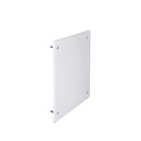 TAMPA RETANGULAR PARA CAIXA 160X100MM COM PARAFUSOS SOLERA 63T