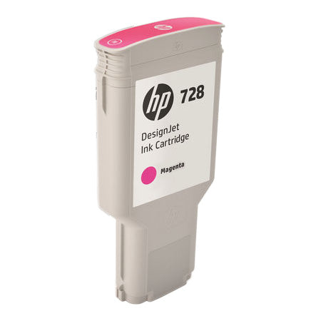 HP Tinteiro DesignJet 728 Magenta de 300 ml