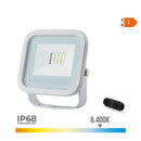 PROJETOR LED 10W 800LM 6400K LUZ FRIA 9,2X2,7X8,1CM COR BRANCO ED