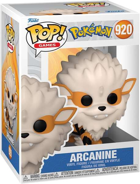 FUNKO POP ARCANINE - POKEMON 9.5CM