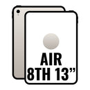 APPLE IPAD AIR 13" 8TH WI-FI M4 512GB BLANCO ESTRELLA