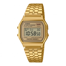 RELOJ DIGITAL CASIO VINTAGE ICONIC A158WETG-9AEF 37MM DORADO