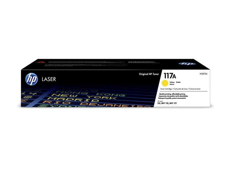 HP Toner Laser Original 117A Amarelo